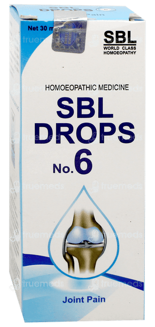 Sbl No 6 Drops 30Ml